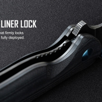Сгъваем нож Oknife Drever - син G10, N690 неръждаема стомана, снимка 9 - Ножове - 45008007
