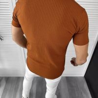 Мъжка риза с къс ръкав Феликс модел 2024, снимка 3 - Ризи - 45266225