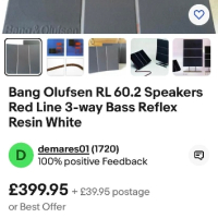  Bang Olufsen RL 60, 2 speakers , снимка 2 - Тонколони - 45054002