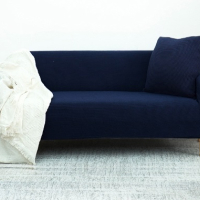 Еластичен калъф за диван "Комфорт", тъмно синьо, снимка 5 - Други - 44977954