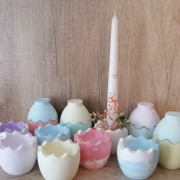 Керамична отливка яйце, снимка 1 - Декорация за дома - 44952301