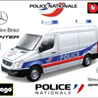Mercedes-Benz Sprinter Bburago POLICE 1:48, снимка 1 - Колекции - 44709517