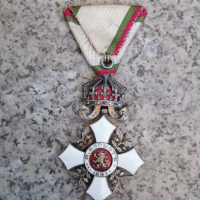 Орден за гражданска заслуга с корона 5та степен , снимка 2 - Колекции - 45021320
