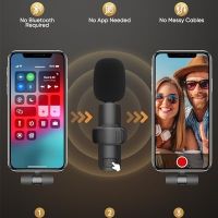 Нов Безжичен Лавалиер Микрофон за iOS Устройства с Шумопотискане , снимка 7 - Други - 45221849