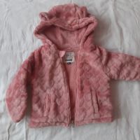 Пухено палтенце за бебе 68см, снимка 2 - Бебешки якета и елеци - 45753718