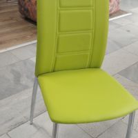 Трапезен стол Флаш зелен, снимка 2 - Столове - 45494657