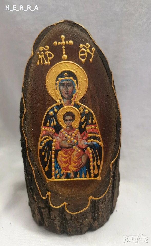 Икона върху дърво, снимка 1