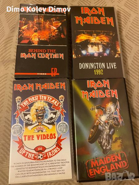 IRON MAIDEN VHS колекция. Видео касети., снимка 1