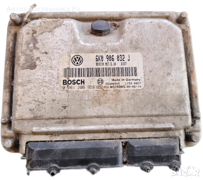 компютър SEAT IBIZA VW VOLKSWAGEN, BOSCH, 0261206959, 6K0 906 032 J, 6K0906032J , снимка 1