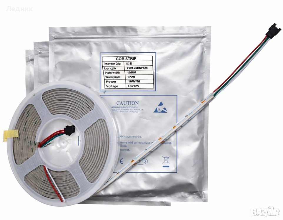 Адресируема COB LED лента Dream Color RGB – WS2811, снимка 1