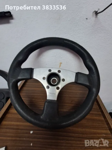 Рядък спортен ретро волан Raid , със фланец, от Vw Golf / Jetta Mk2, снимка 1