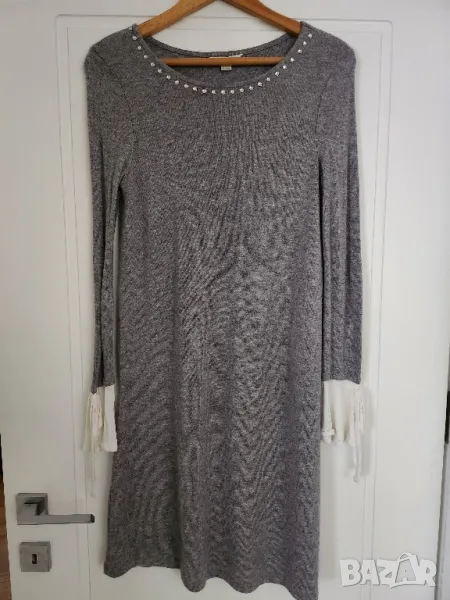 Сива мека рокля SPRINGFIELD, снимка 1