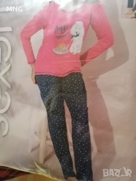 Дамски пижами трико, снимка 1