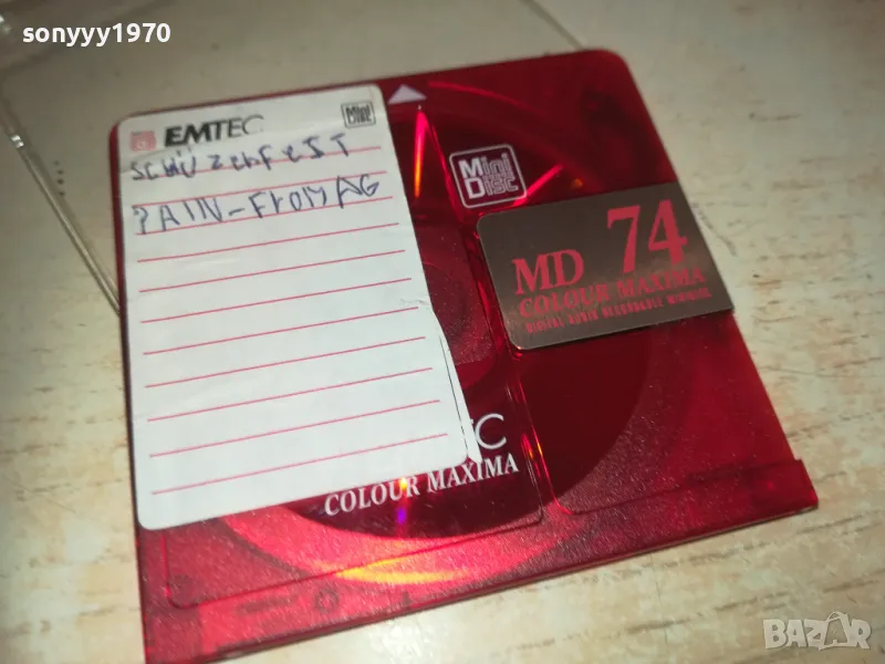 EMTEC RED MINIDISC 2309241318, снимка 1