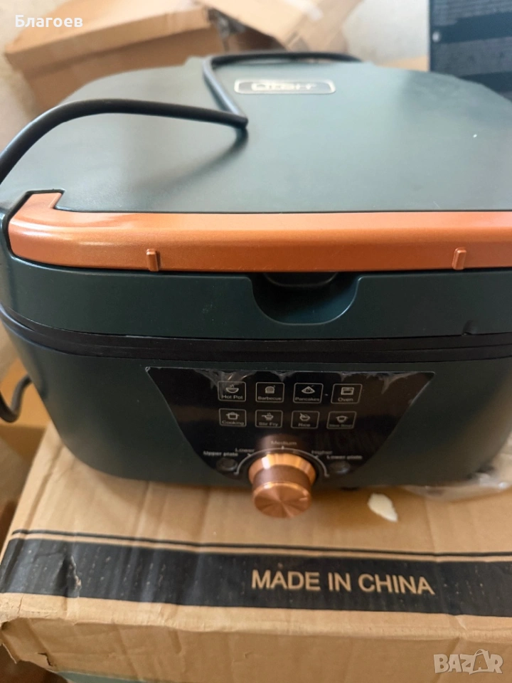 Мултифункционален Електрически Съд за Готвене Пържене Варене Задушаване UTEN Electric Hot Pot B-2, снимка 1