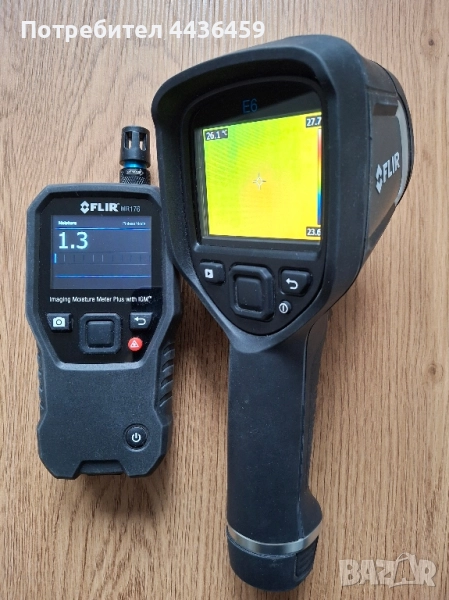 Професионално термо оборудване на фирма FLIR за откриване на течове без къртене, снимка 1
