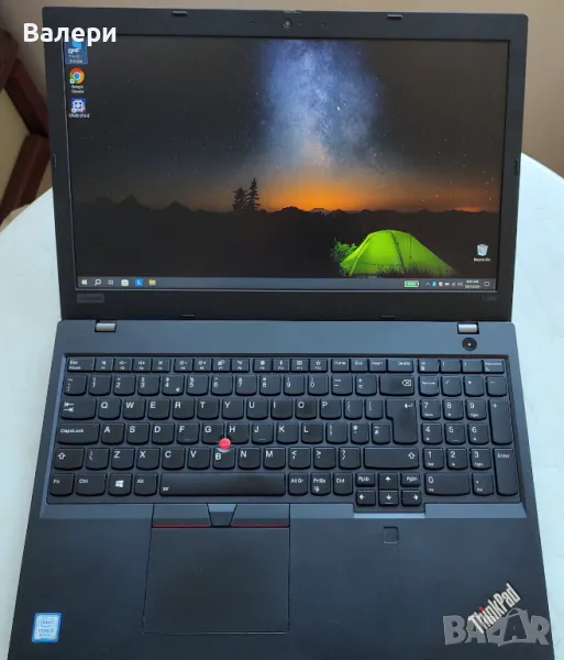 Lenovo ThinkPad L590/Core i5-8250U/8GB RAM/256GB SSD/Intel HD/15.6" FullHD Win10 PRO, снимка 1