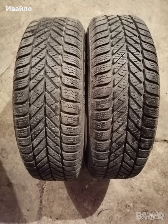 Продавам 2 броя зимни гуми 185.65.15 на 1 сезон дот 2019 Goodyear , снимка 1