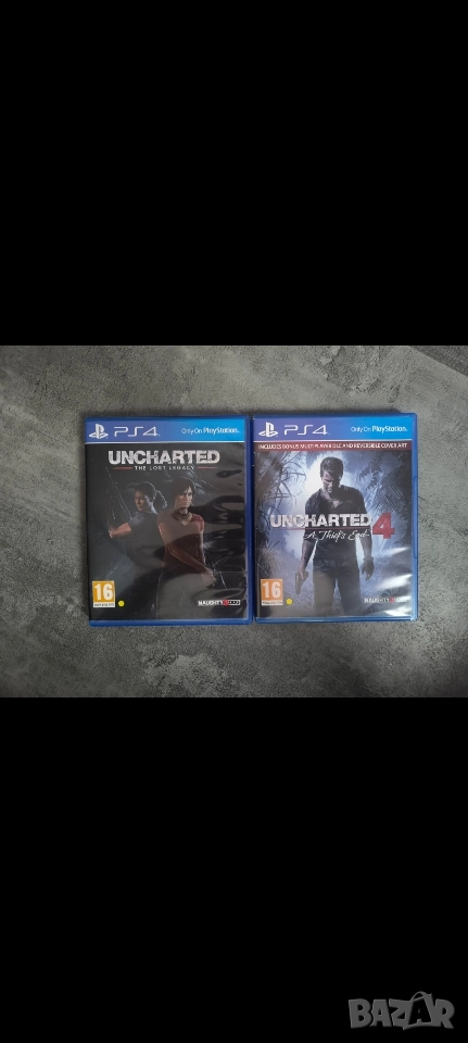 Uncharted 4: A Thief's End & Uncharted: The Lost Legacy - PS4 / PS5, снимка 1