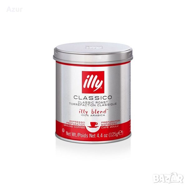 Мляно кафе illy еспресо Classico – 125 гр., снимка 1