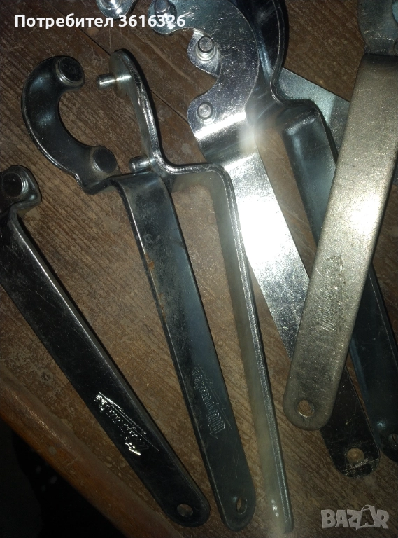 Ключове за ъглошлайф , снимка 1