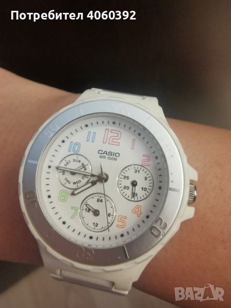 CASIO часовник бял, снимка 1