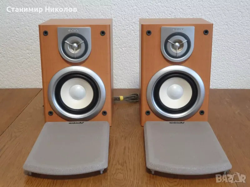 Sony SS-CNE5 Micro Bookshelf HiFi Stereo Speakers 6ohm, снимка 1