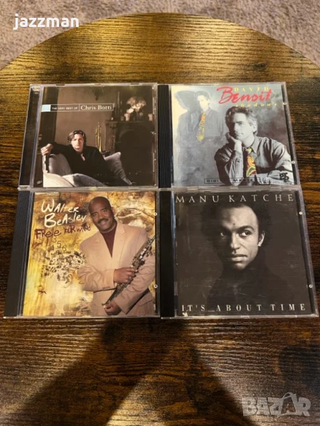 Комплект от 4 оригинални CD диска – Smooth Jazz & Fusion, снимка 1