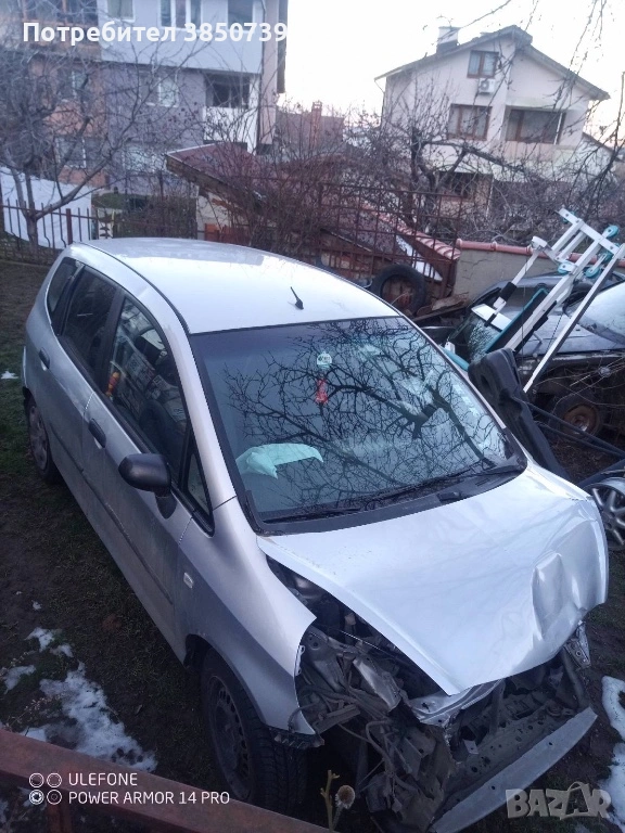 хонда jazz 1.2 /2007 година бензин, снимка 1