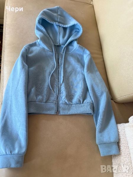 Худи светлосиньо, снимка 1
