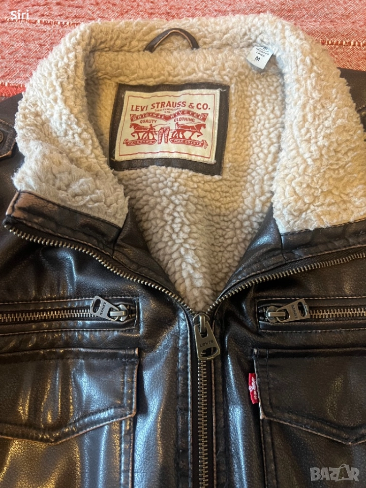 Мъжко кожено яке “Levi’s”, снимка 1