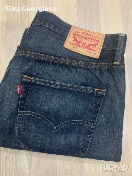 Оригинални мъжки дънки Levi’s 501,номерът е 36, снимка 1