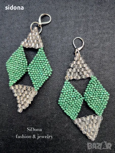 Обеци с мъниста SiDona II, снимка 1