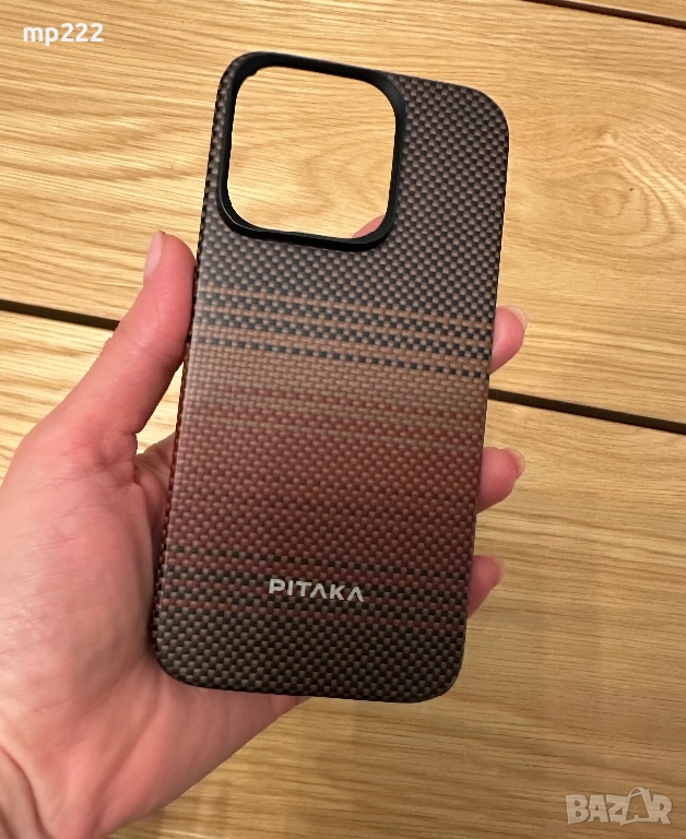 Кейс Pitaka за iPhone 15 pro, снимка 1