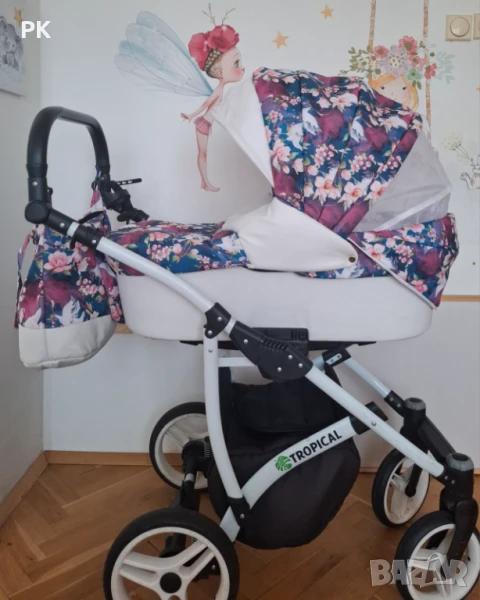 Бебешка количка 3 в 1 Baby LUX Tropical , снимка 1