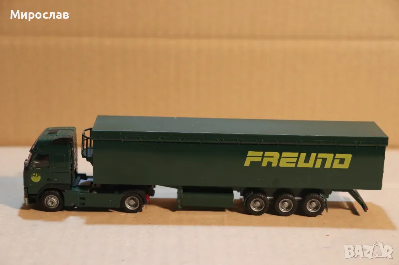 AMW 1:87 H0 VOLVO FH 12 ТИР КОЛИЧКА МОДЕЛ КАМИОН, снимка 1