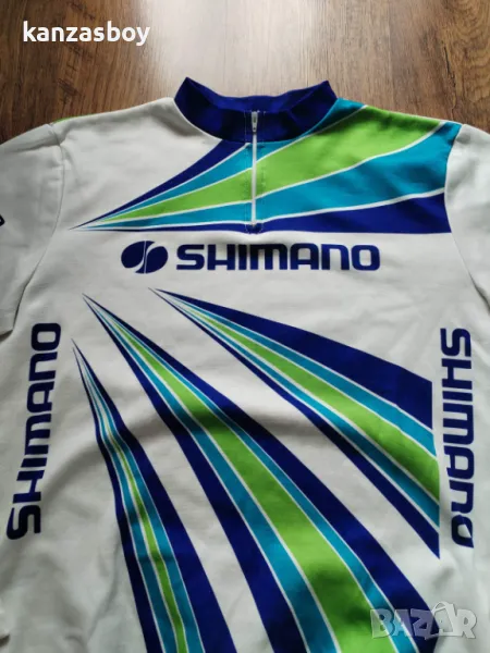 shimano cyclist jersey old school - мъжко ретро джърси Л, снимка 1