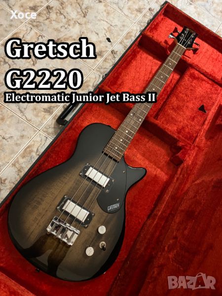 бас китара / Bass Guitar Gretsch G2220 Electromatic Junior Jet Bass II Short-Scale, снимка 1