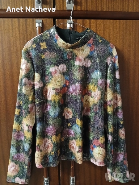Дамска блуза Официална с блясък, снимка 1