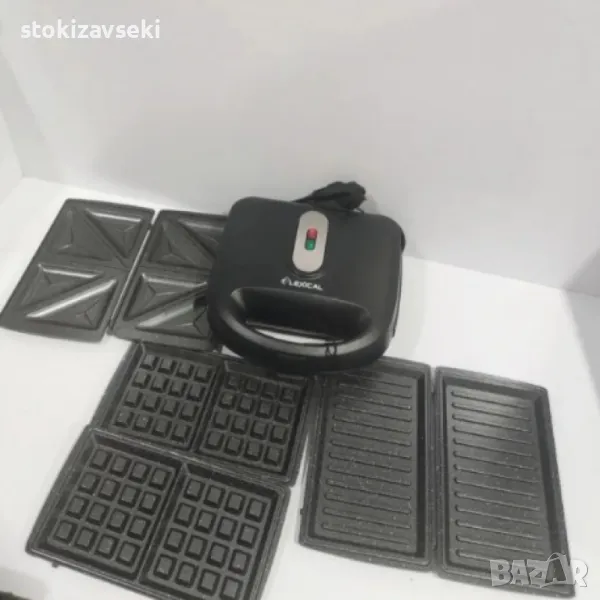 Грил - тостер, LEXICAL, 3В1, снимка 1