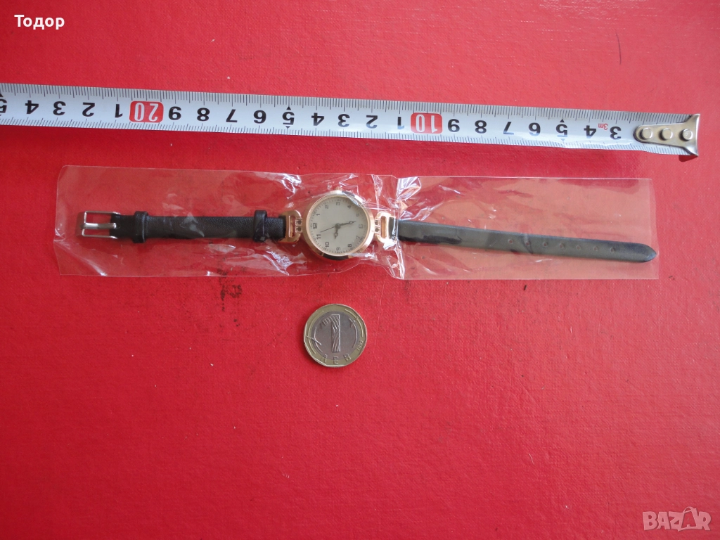 Дамски кварцов часовник 1, снимка 1