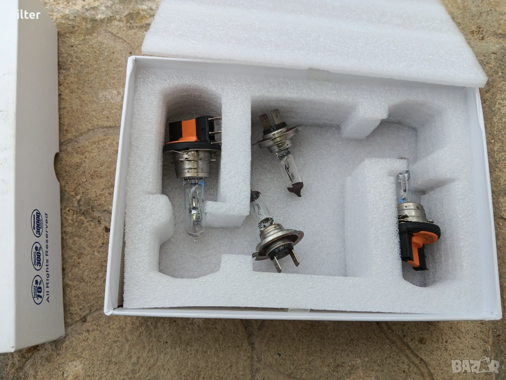 Автомобилни халогенни крушки H7 и H17, снимка 1