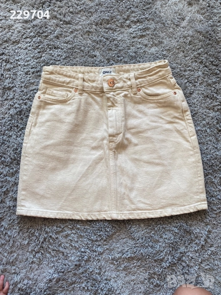 Дамска дънкова пола ONLY, снимка 1
