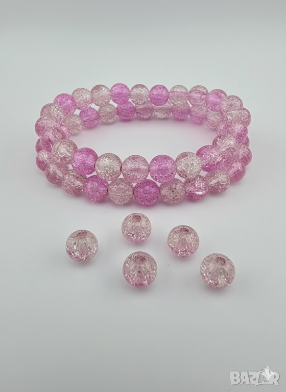 Стъклени Мъниста за бижута 10мм 8мм 6 мм 4мм J261, снимка 1