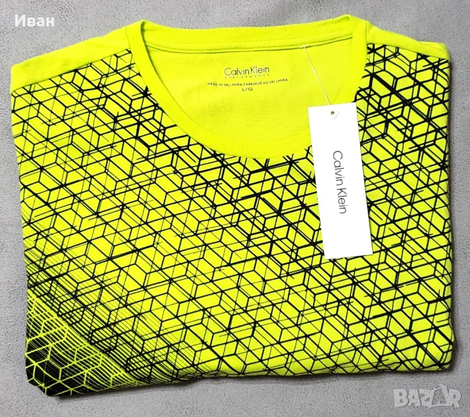 Нови оригинални фланелки CALVIN KLEIN - 100% памук - L, снимка 1