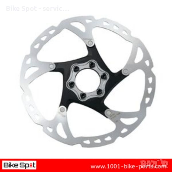 203mm Shimano SLX SM-RT76 - L Rotor 6 болта Паяк, снимка 1