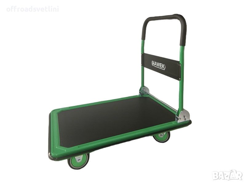 Немска Сгъваема Качествена Товарна количка с платформа 300 кг HAWEK, снимка 1
