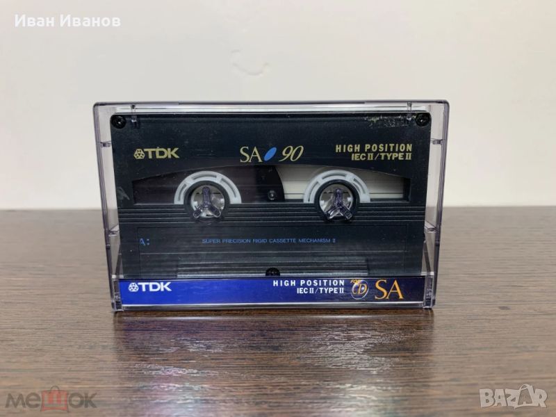 TDK SA 90 аудиокасети записани; налични 120 броя, снимка 1