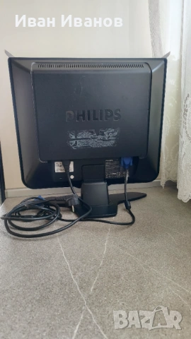 Монитор Philips 17" LCD 170C 1024x1280 (втора употреба), снимка 2 - Монитори - 53665259