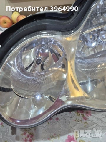 Кристални Оригинални фарове BOSCH за мерцедес С клас W203 ФЕЙС , снимка 4 - Части - 52067198